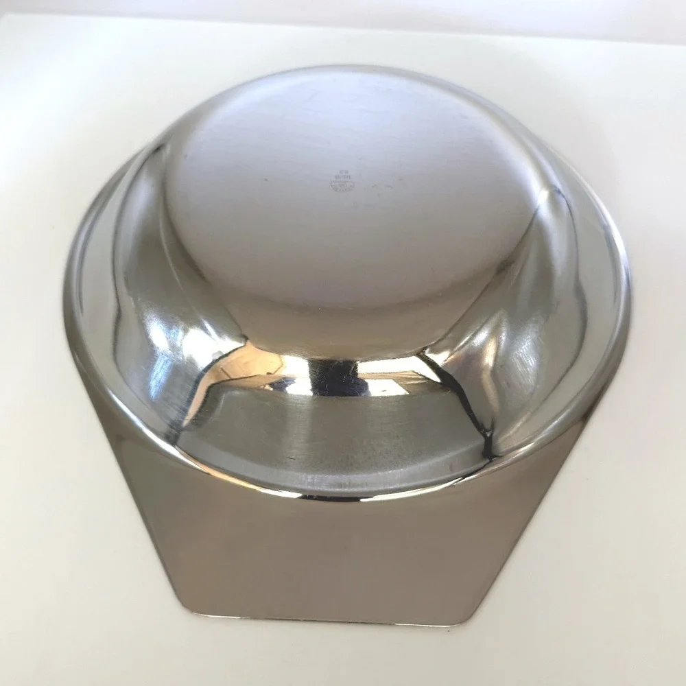 Vintage DVW Schwerte 18/8 Stainless Steel Serving Bowl Dish Germany 8